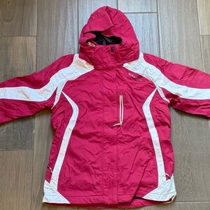 Rossignol cherry red medium ski snow jacket